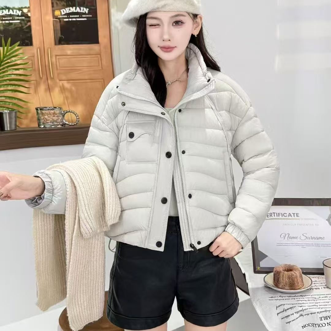 【阿桂家】韩版短款空气羽绒服