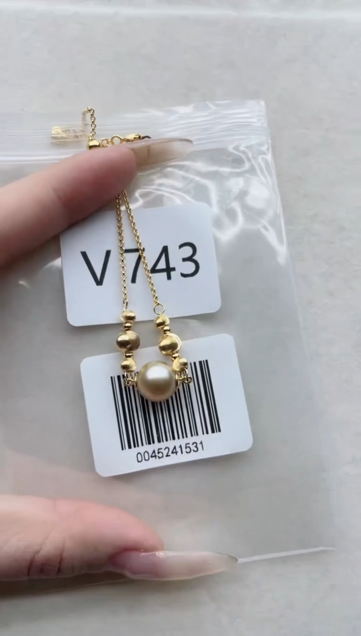 【闪购商品】海水珍珠手链银S925镶嵌V743