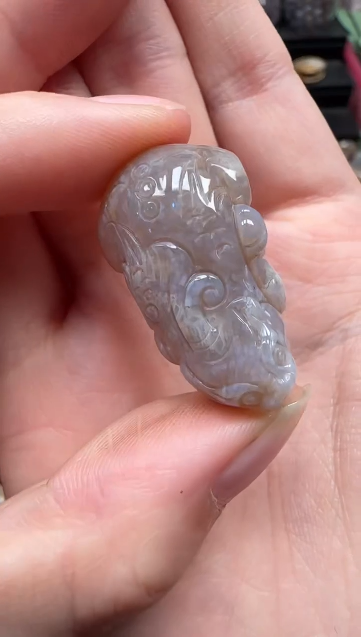 颈饰未镶嵌硅化珊瑚（珊瑚玉）705