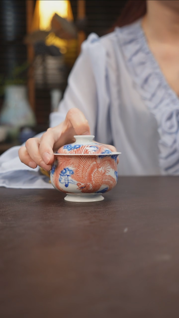 杯景德镇陶瓷杯碗柴烧多人O41