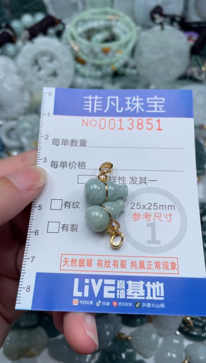 颈饰未镶嵌翡翠13851