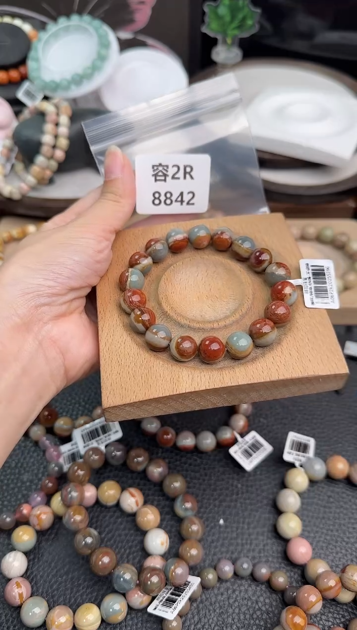 未镶嵌手链石英质玉波*2R8842