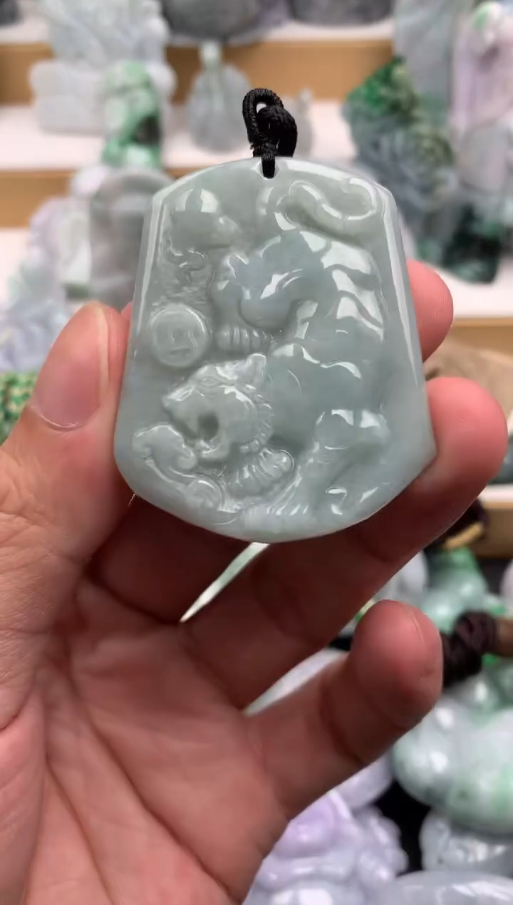 吊坠(不含链)未镶嵌翡翠1