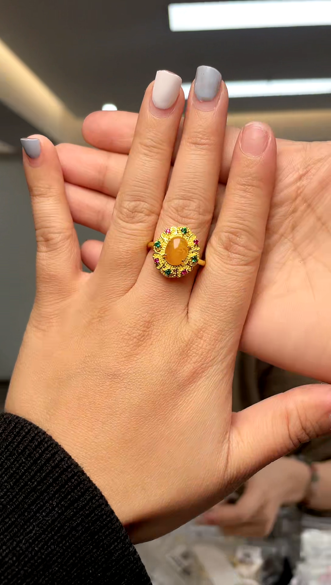 【闪购商品】蜜蜡裸石未镶嵌（多样性单个发货）