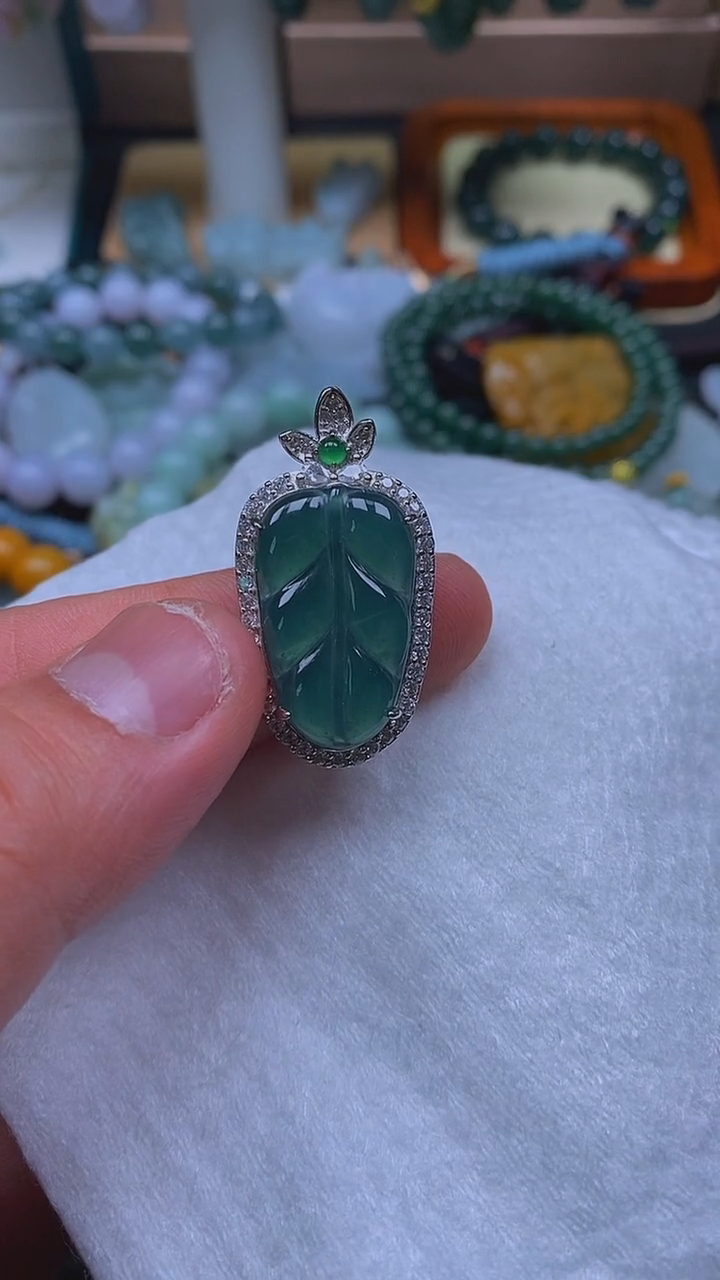 颈饰未镶嵌翡翠闪购0003322