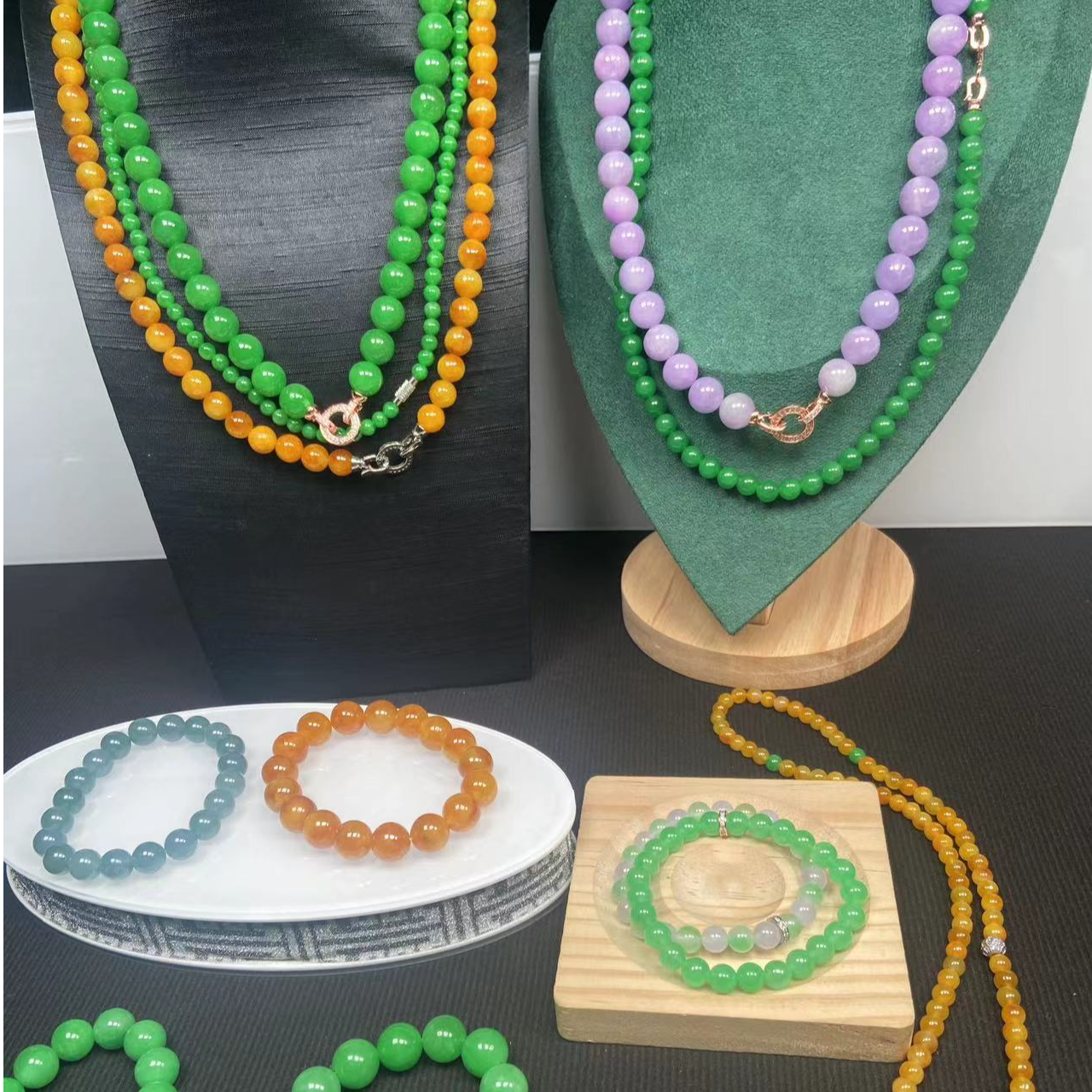 【10】直播间专用一物一拍链接，翡翠珠子，多样性发货