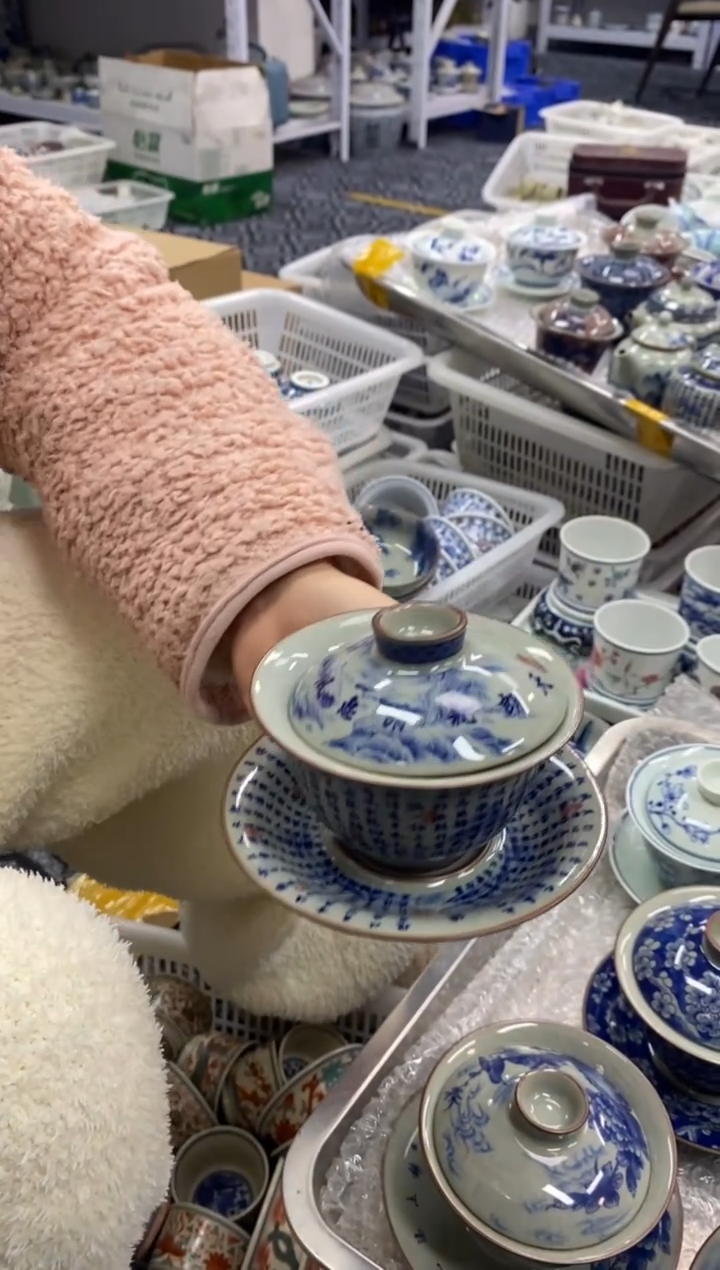 摆件陶景德陶瓷茶具容量约160