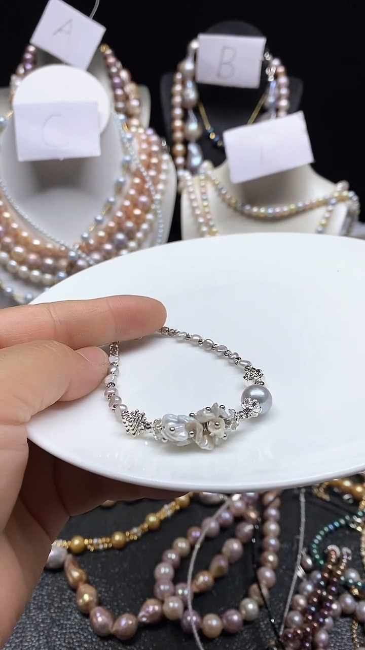 【闪购商品】淡水珍珠手串未镶嵌多人