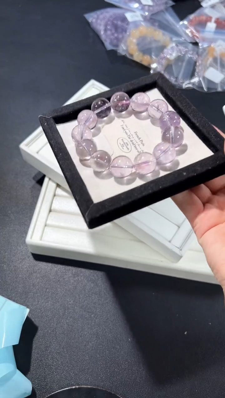 未镶嵌手串水晶48e多样性发其一【1条】默认微瑕16mm