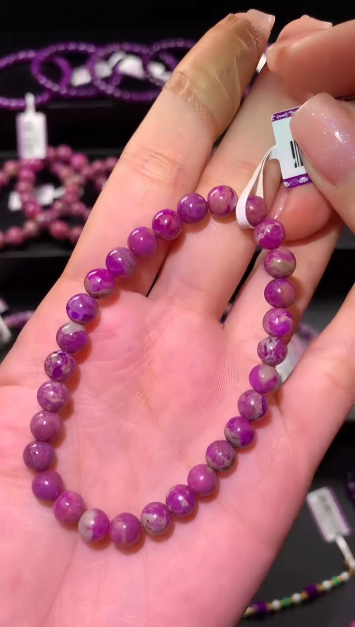 【闪购商品】苏纪石（舒俱来），未镶嵌舒俱来手链