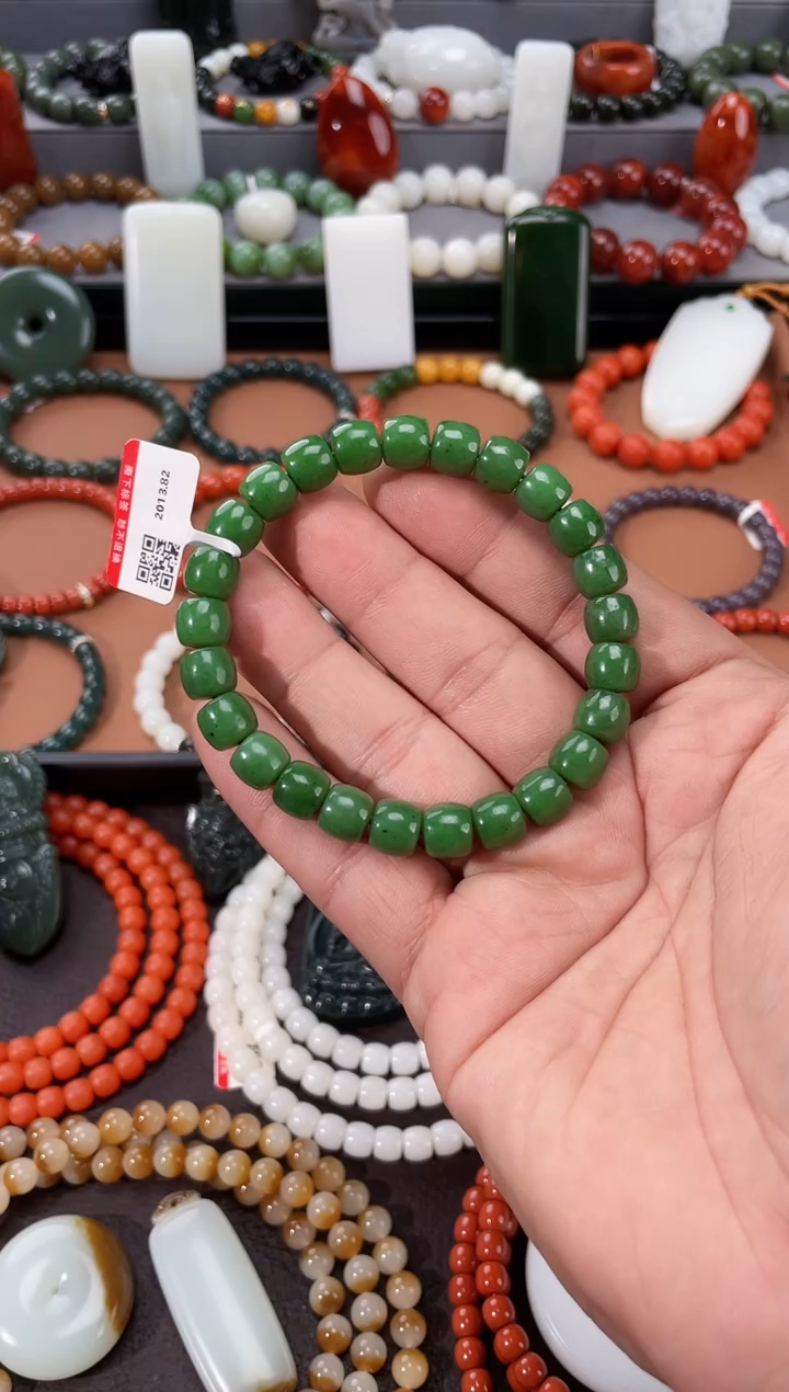 【闪购商品】和田玉手串未镶嵌多样性发一件THTY225