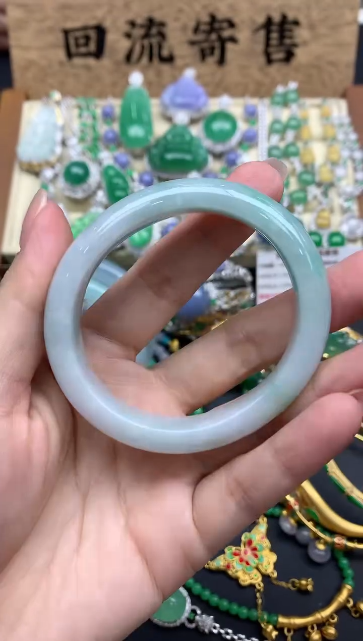 【闪购商品】翡翠手镯未镶嵌435-中国好珍宝