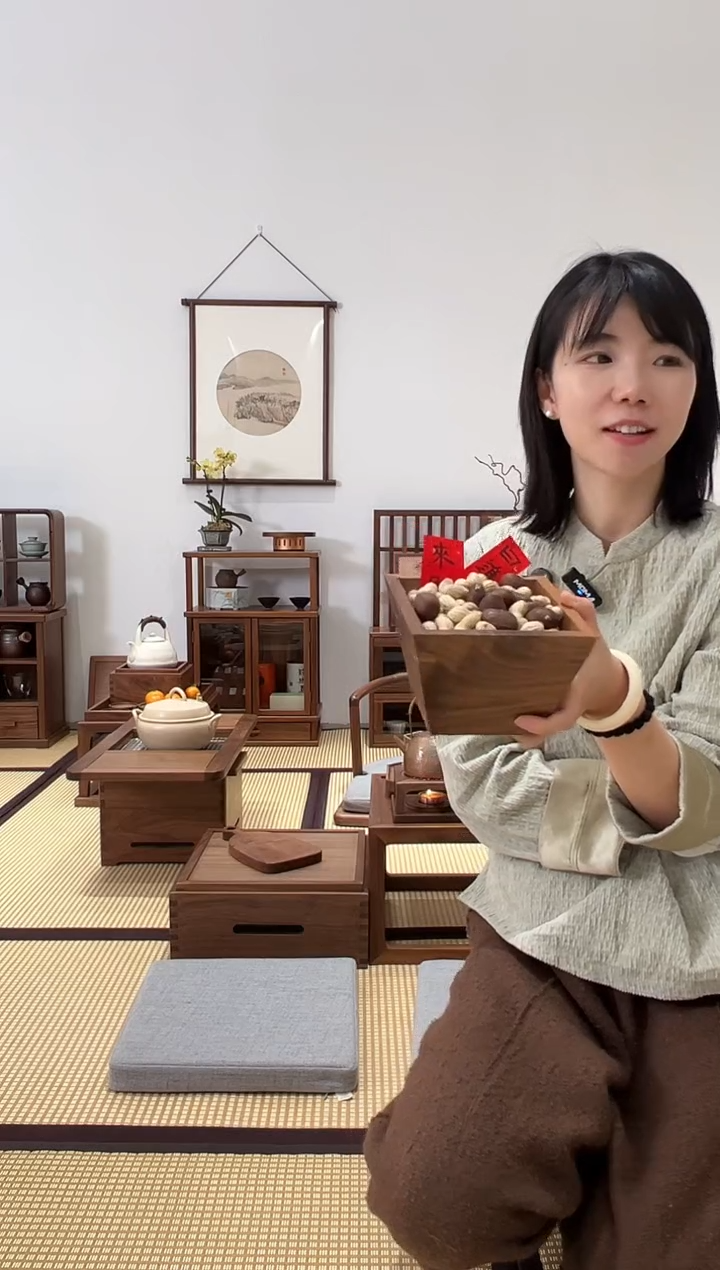 黑胡桃木一个方斗