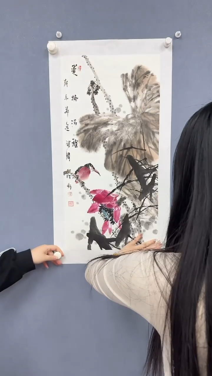 【闪购商品】纸本1王维舒老师国画作品