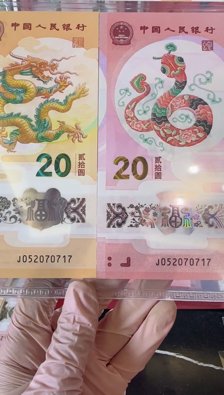 【闪购商品】塑料2024龙钞全同号裸啊啊啊啊啊