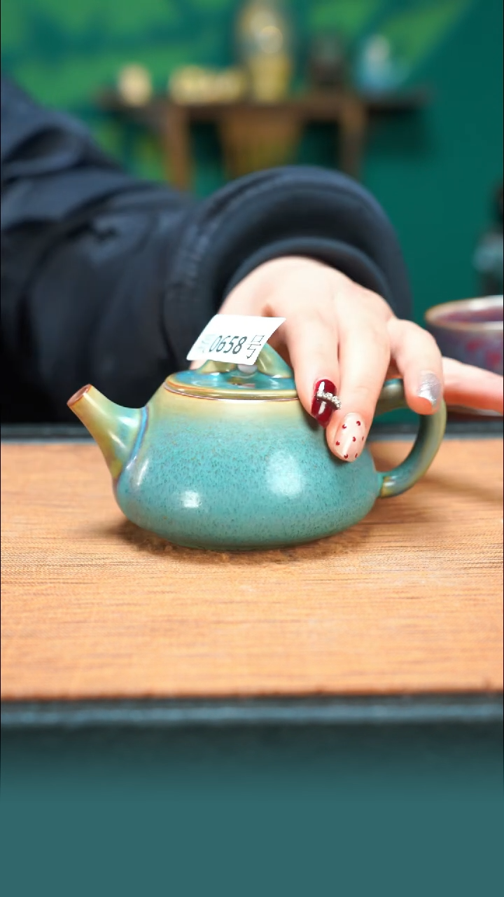 【闪购商品】原矿原产地钧瓷杯壶658