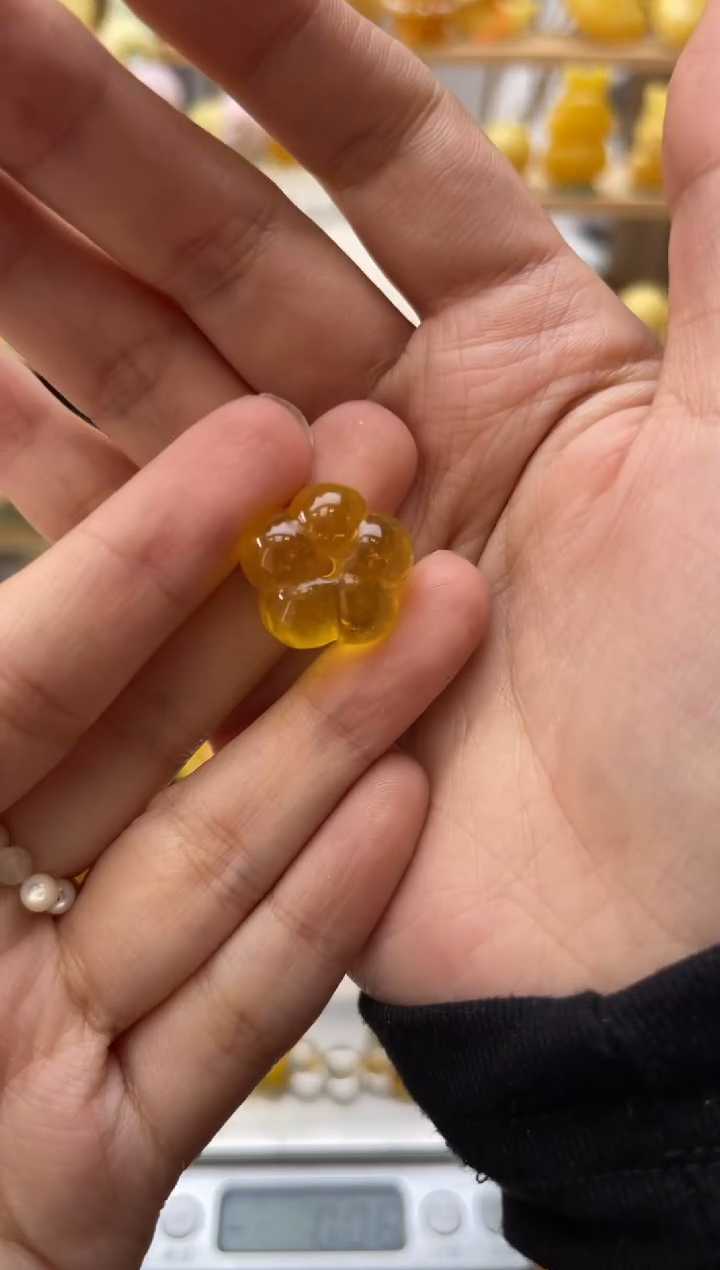 琥珀未镶嵌珠宝奇石077琥珀蜜蜡微瑕