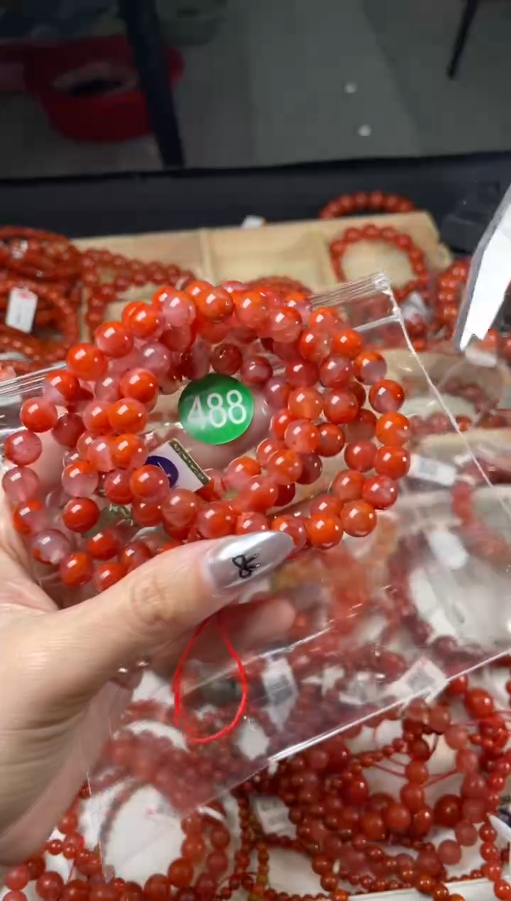 【闪购商品】南红玛瑙珠宝奇石未镶嵌488-9+