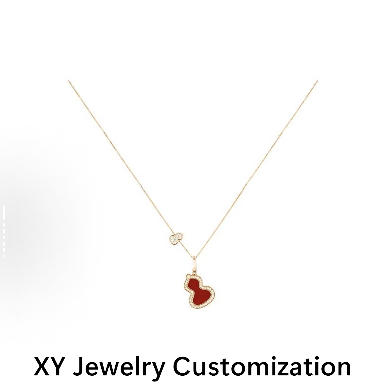 合金项链 合金项链 轻奢百搭葫芦项链