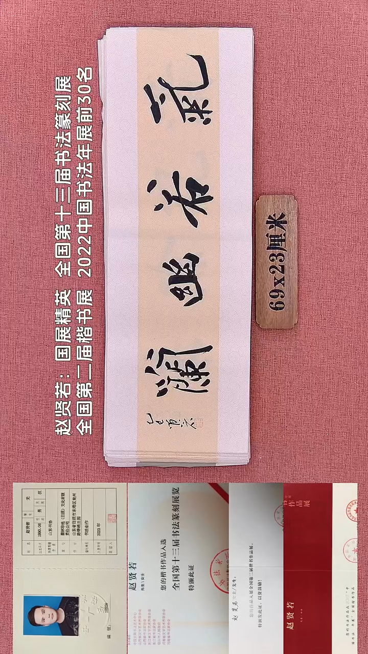 书法215        赵老师书法作品