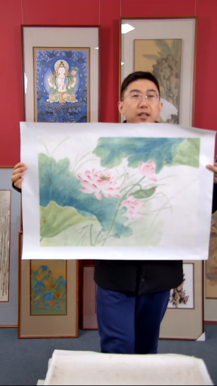 【闪购商品】国画红梅《精品画心》