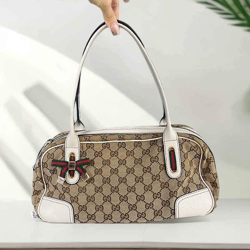 95新 GUCCI/古驰 兔兔奢G/古驰波士顿手提包/11120