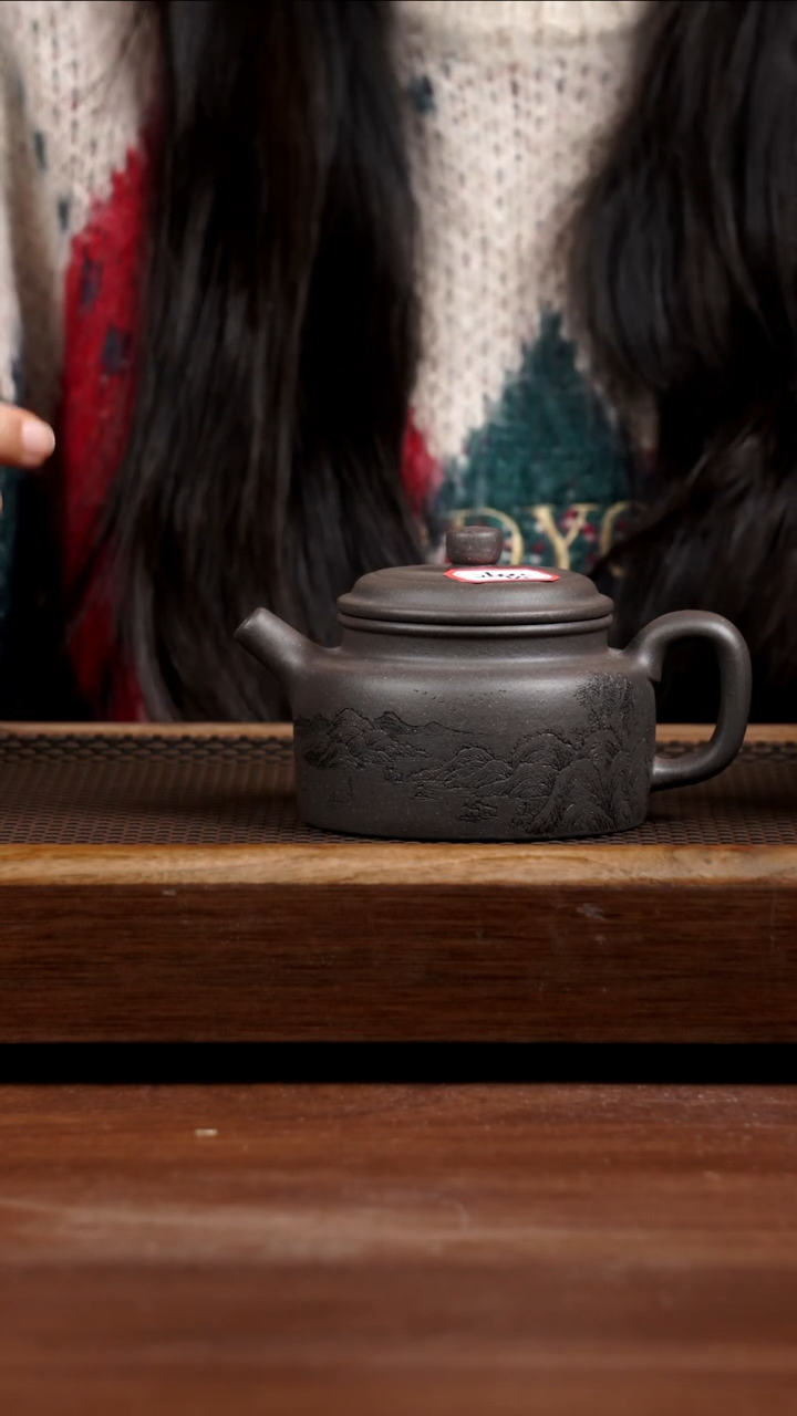 【闪购商品】紫砂茶壶天青德钟260CC