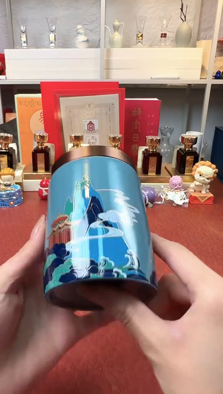 111111111111鹿鹤茶叶罐