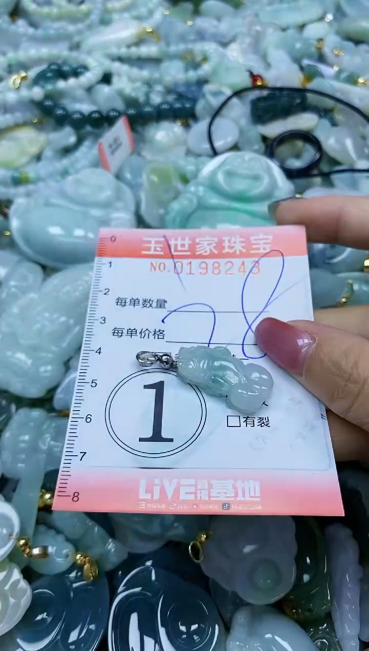 【闪购商品】翡翠颈饰未镶嵌闪购0198243