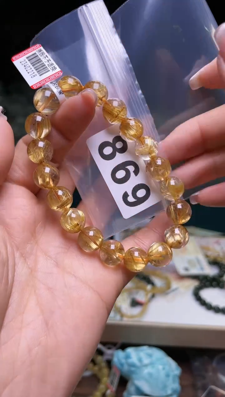 【闪购商品】水晶手链10.5/869未镶嵌多样性发一件