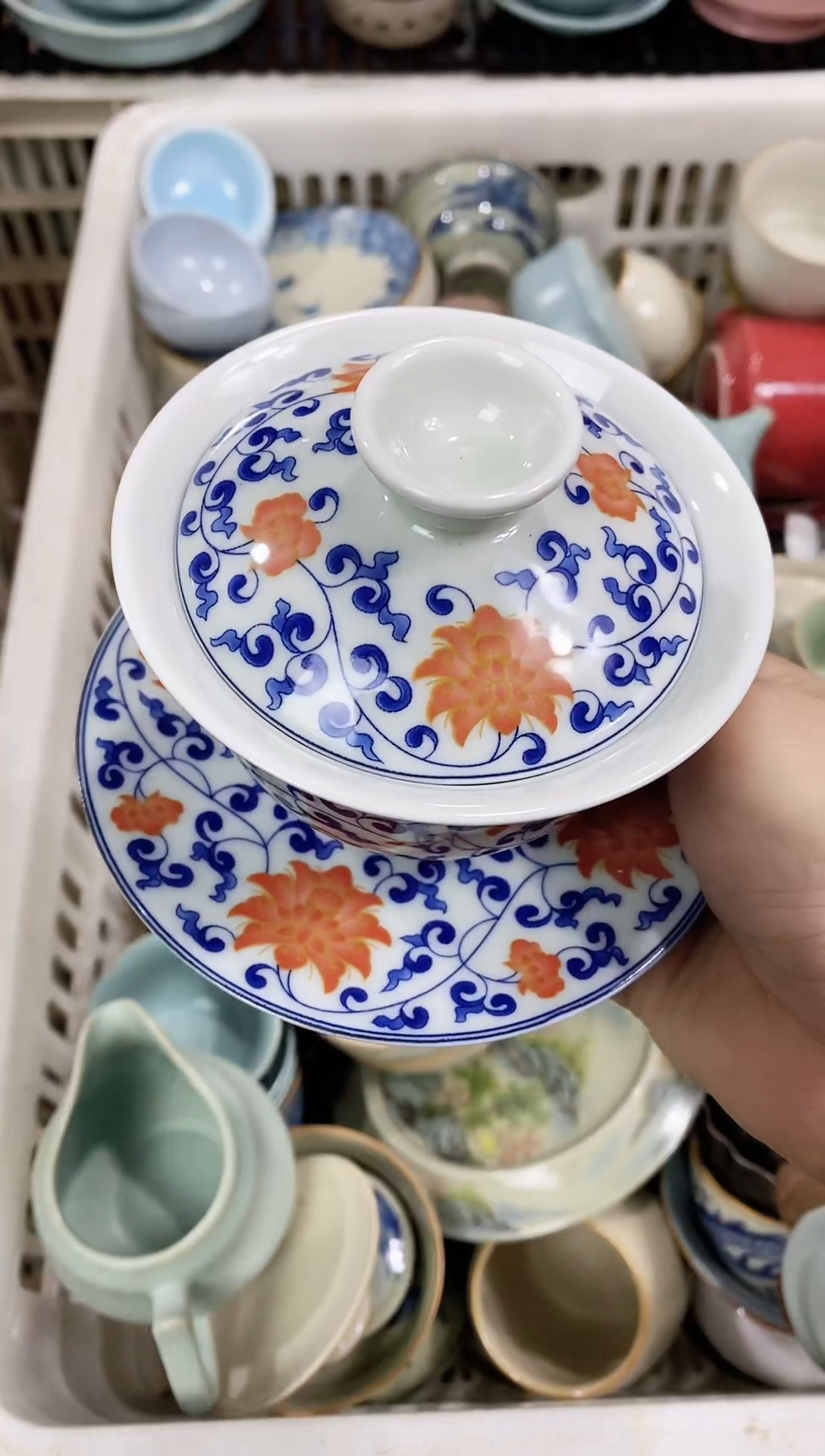 【闪购商品】轻轻微瑕盖碗茶壶茶杯