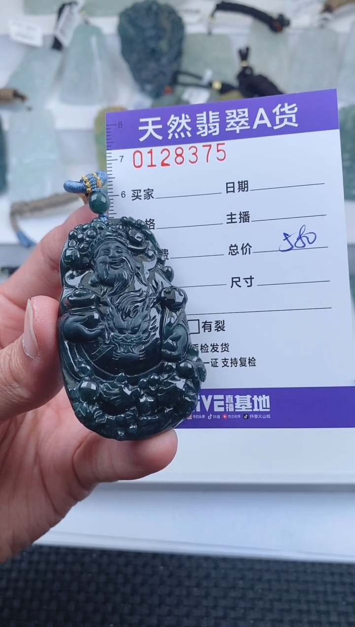 【闪购商品】翡翠颈饰未镶嵌      375