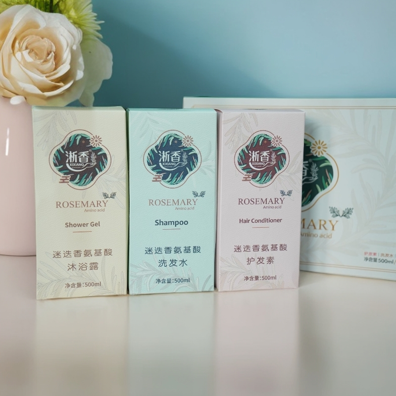 迷迭香洗护三件套|洗发水|沐浴露|护发素套盒香氛保湿润肤