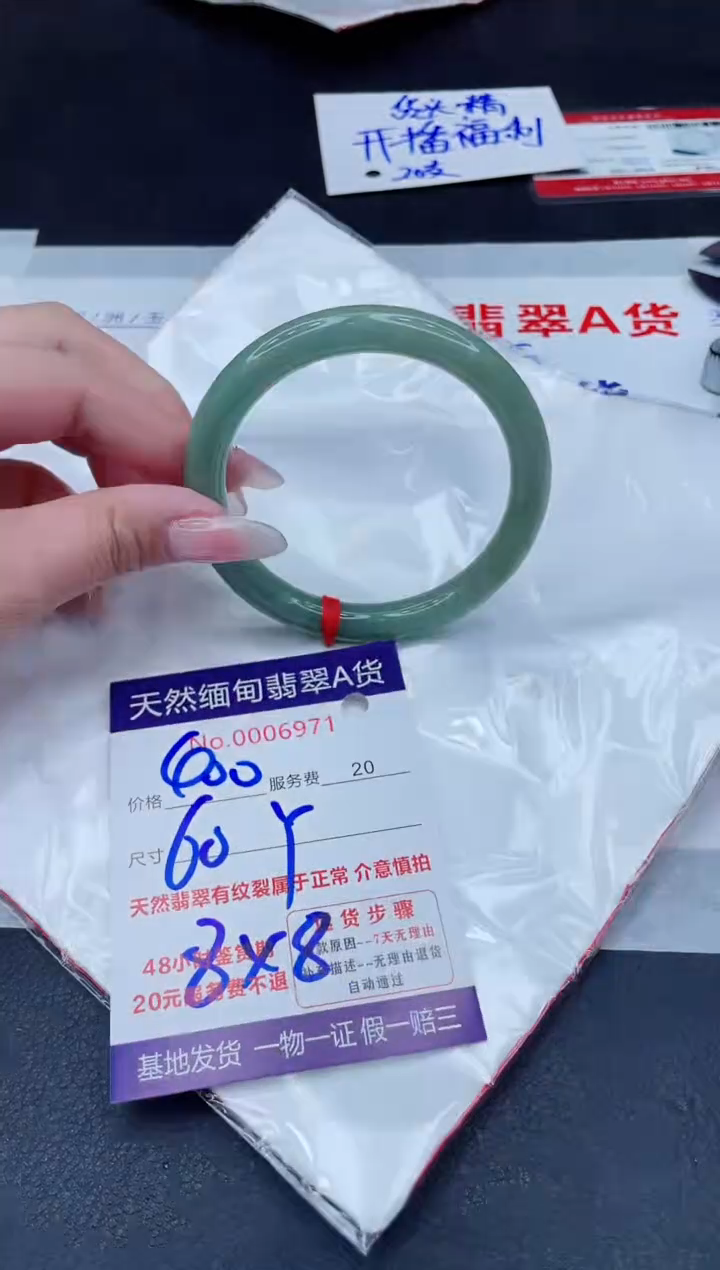 未镶嵌手镯翡翠400.00