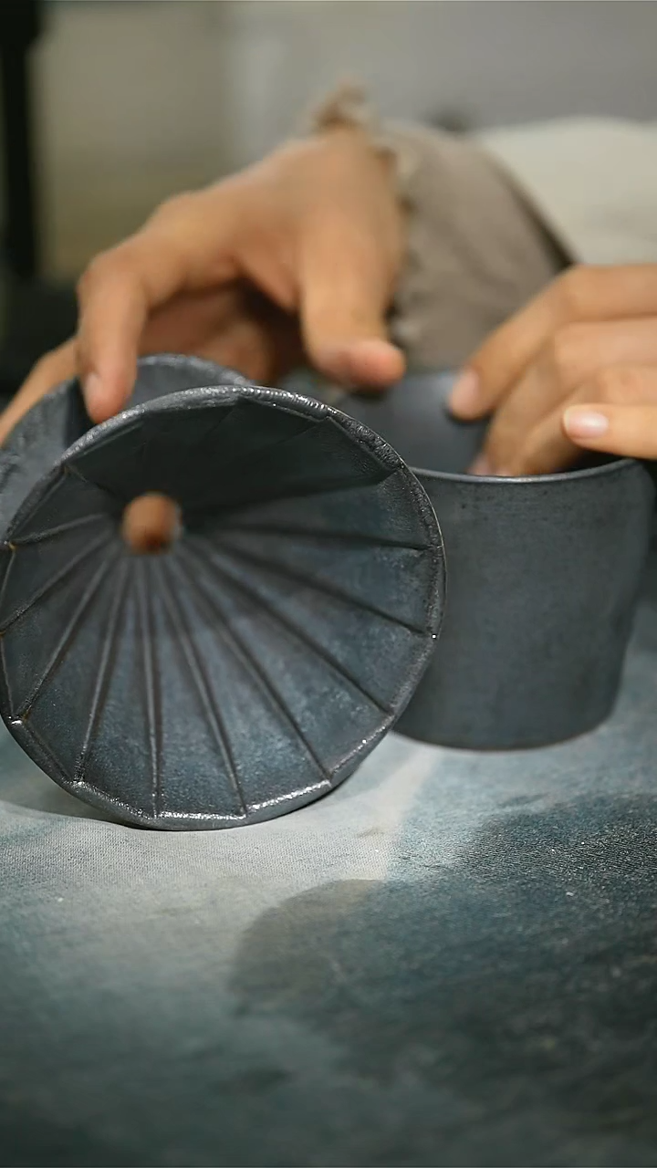 【闪购商品】碗浪鬼家釉绘柴烧