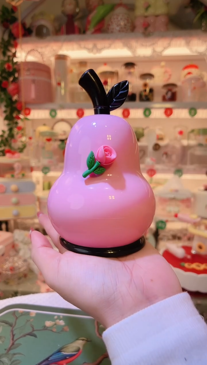 粉色鸭梨牙签罐——小家焕新必备！