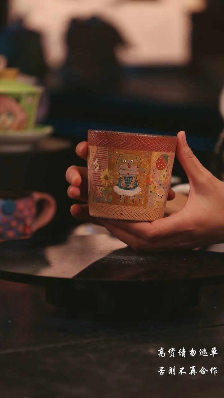 陶瓷景德镇可爱设计师款陶瓷 