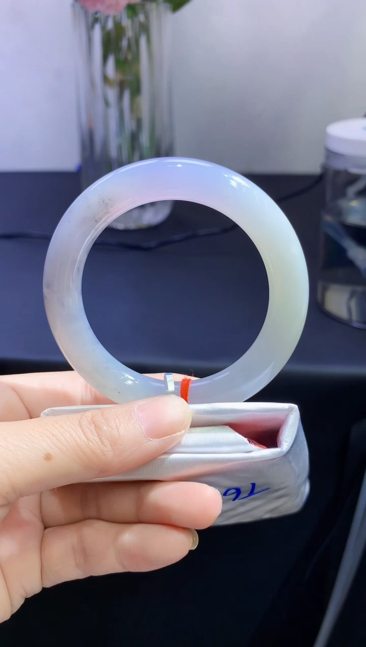 未镶嵌手镯翡翠翡翠手镯圈口56.3-t6