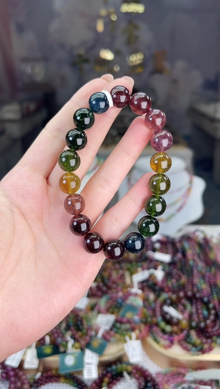 【闪购商品】碧玺/未镶嵌11mm+碧玺单圈多样性发货