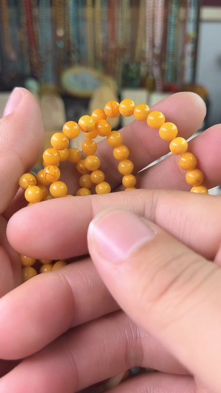 【闪购商品】琥珀裸石未镶嵌（一物一件）7776