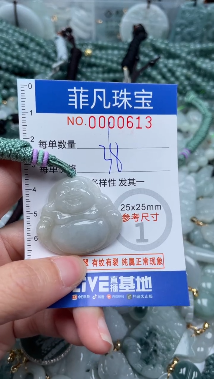 【闪购商品】翡翠颈饰未镶嵌00..0613