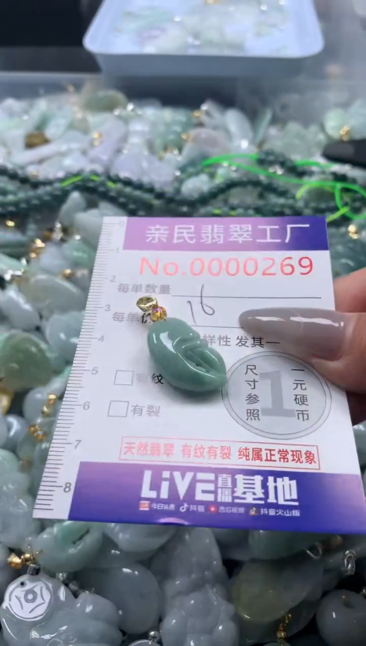 颈饰未镶嵌翡翠269