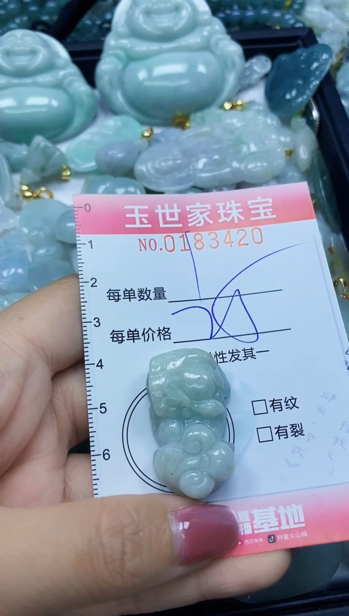 【闪购商品】翡翠颈饰未镶嵌闪购0183420