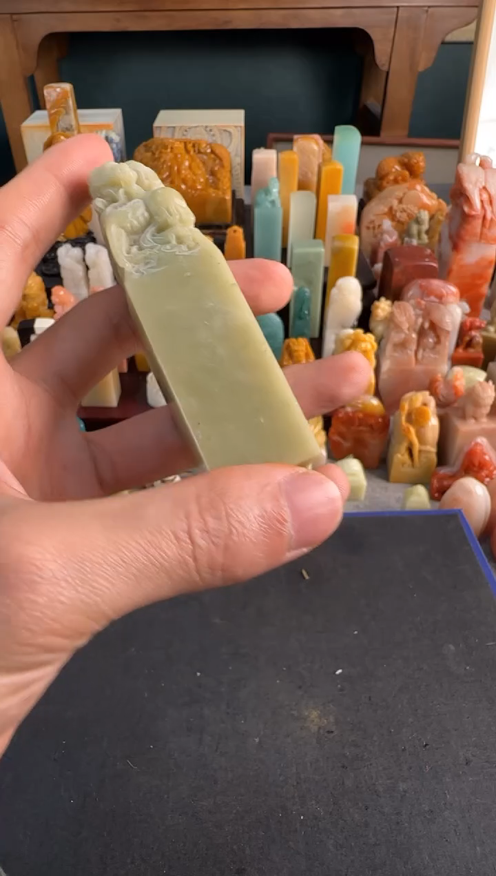 【闪购商品】青田石印石0160编号编号