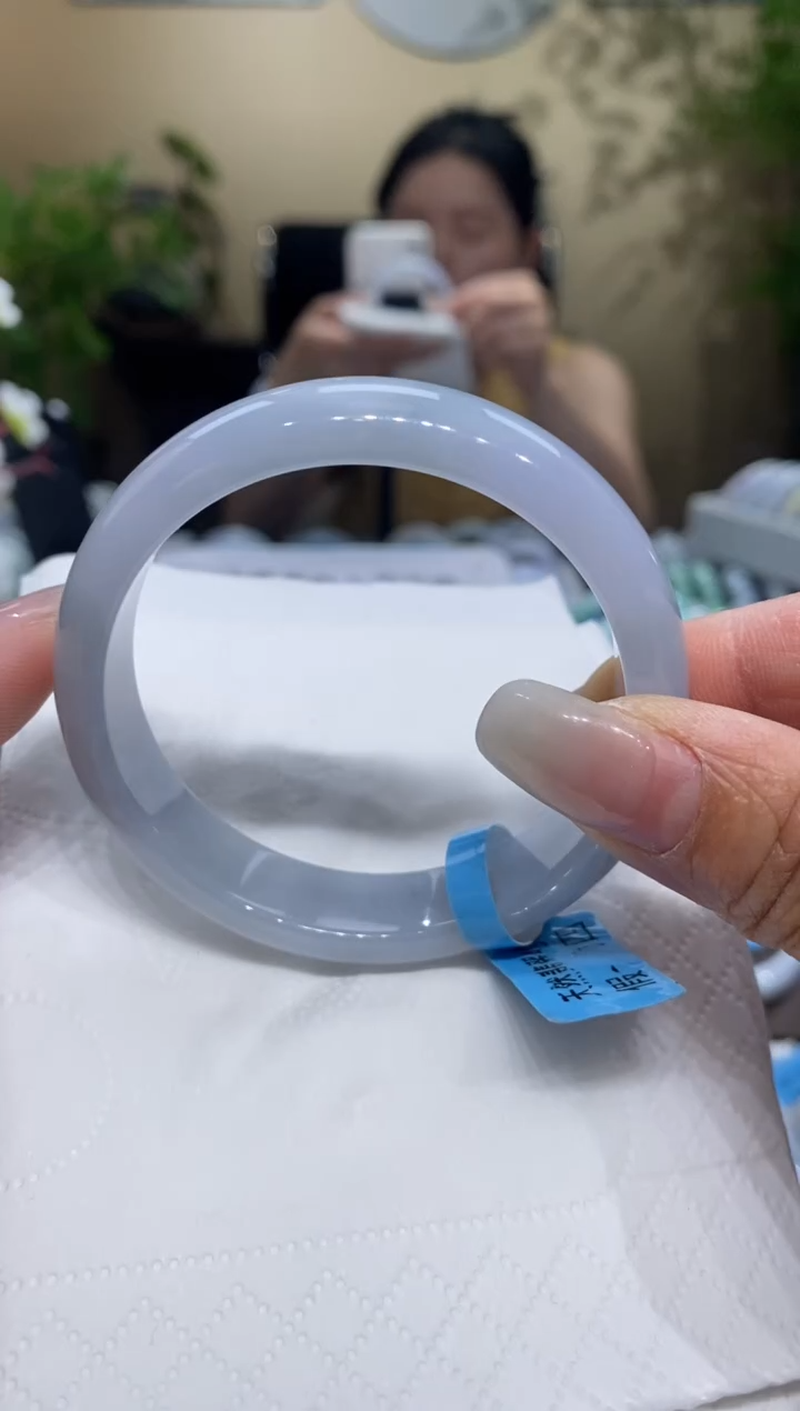 翡翠手镯未镶嵌翡翠54.7