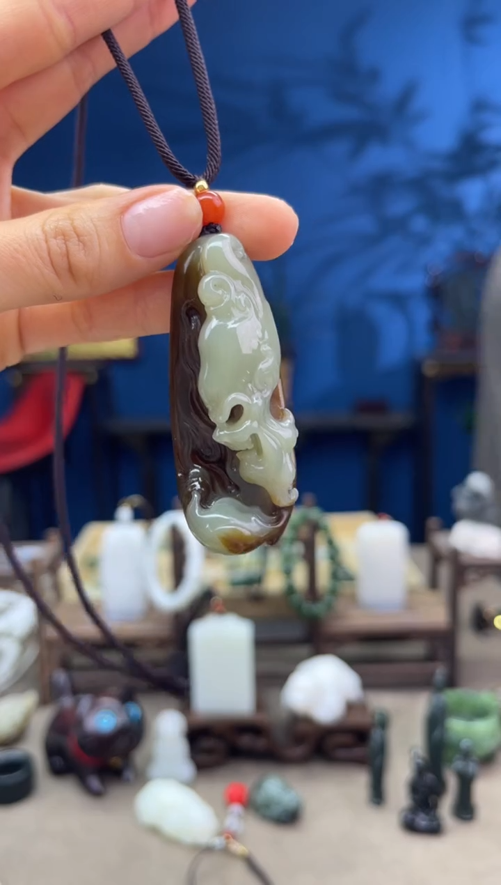 【闪购商品】和田玉颈饰未镶嵌1