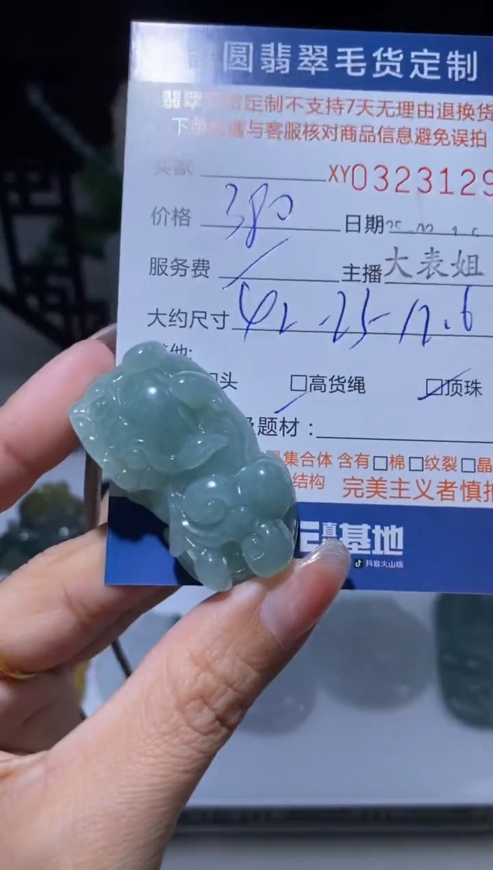 【闪购商品】翡翠颈饰未镶嵌翡翠323129