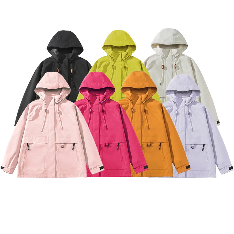 【玫瑰同款】情侣款户外三防冲锋夹克防风防泼水软壳963518