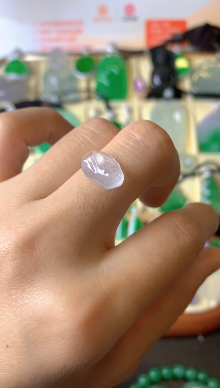 【闪购商品】定制翡翠未镶嵌1裸玉（客户意向镶嵌）