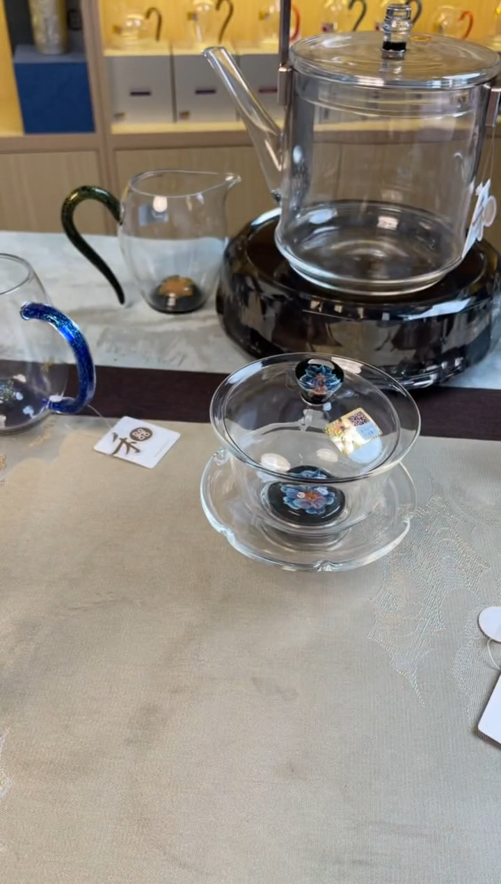 【闪购商品】禾器 菡韵沁莲盖碗（青）